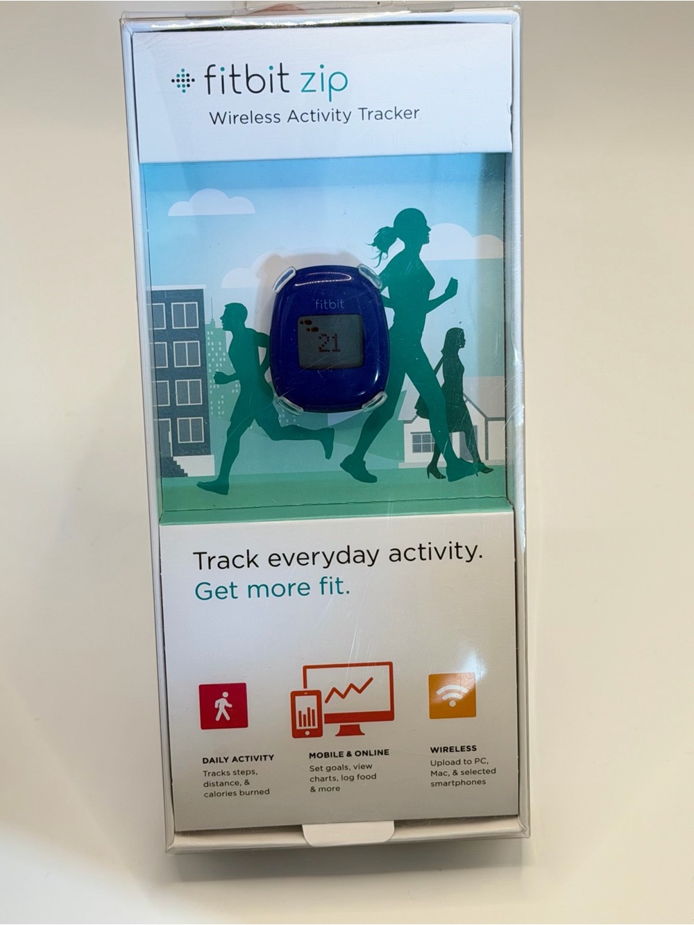 Fitbit Zip, New, Rare Color, Full Set, New Batteries, Fitness Tracker, Smartwatc